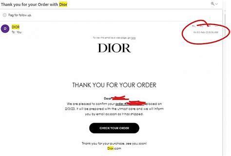 dior order cancelled|how to return dior items.